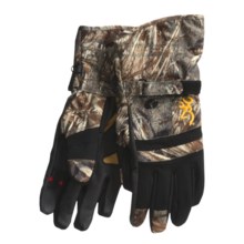 Browning Maxus Pre-Vent® Gloves - Waterproof (For Men) in Mossy Oak Duck Blind - Closeouts