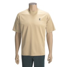Browning Mohave NTS T-Shirt - Short Sleeve (For Men) in Sand - Closeouts