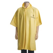 Browning Rain Poncho (For Men and Women) in Yellow - Closeouts