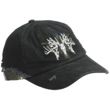 Browning Rugged Bucks Ball Cap (For Men and Women) in Black/Realtree Ap - Closeouts