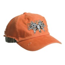 Browning Rugged Bucks Ball Cap (For Men and Women) in Orange/Mossy Oak Break-Up Infinity - Closeouts