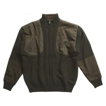 Browning Upland Sweater - Full Zip (For Big and Tall Men) in Loden