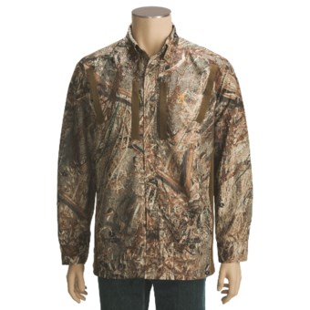 Browning Warm Front Shirt - Long Sleeve (For Big Men) in Mossy Oak Duck Blind