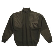 Browning Windcutter Upland Sweater - Zip Neck (For Big and Tall Men) in Loden - Closeouts