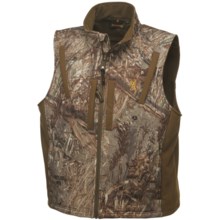 Browning Windkill Waterfowl Vest - Soft Shell (For Big Men) in Mossy Oak Duck Blind - Closeouts