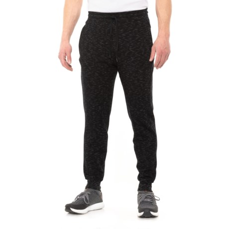 90 Degree by Reflex Brushed Fleece Joggers (For Men) - BLACK (S )
