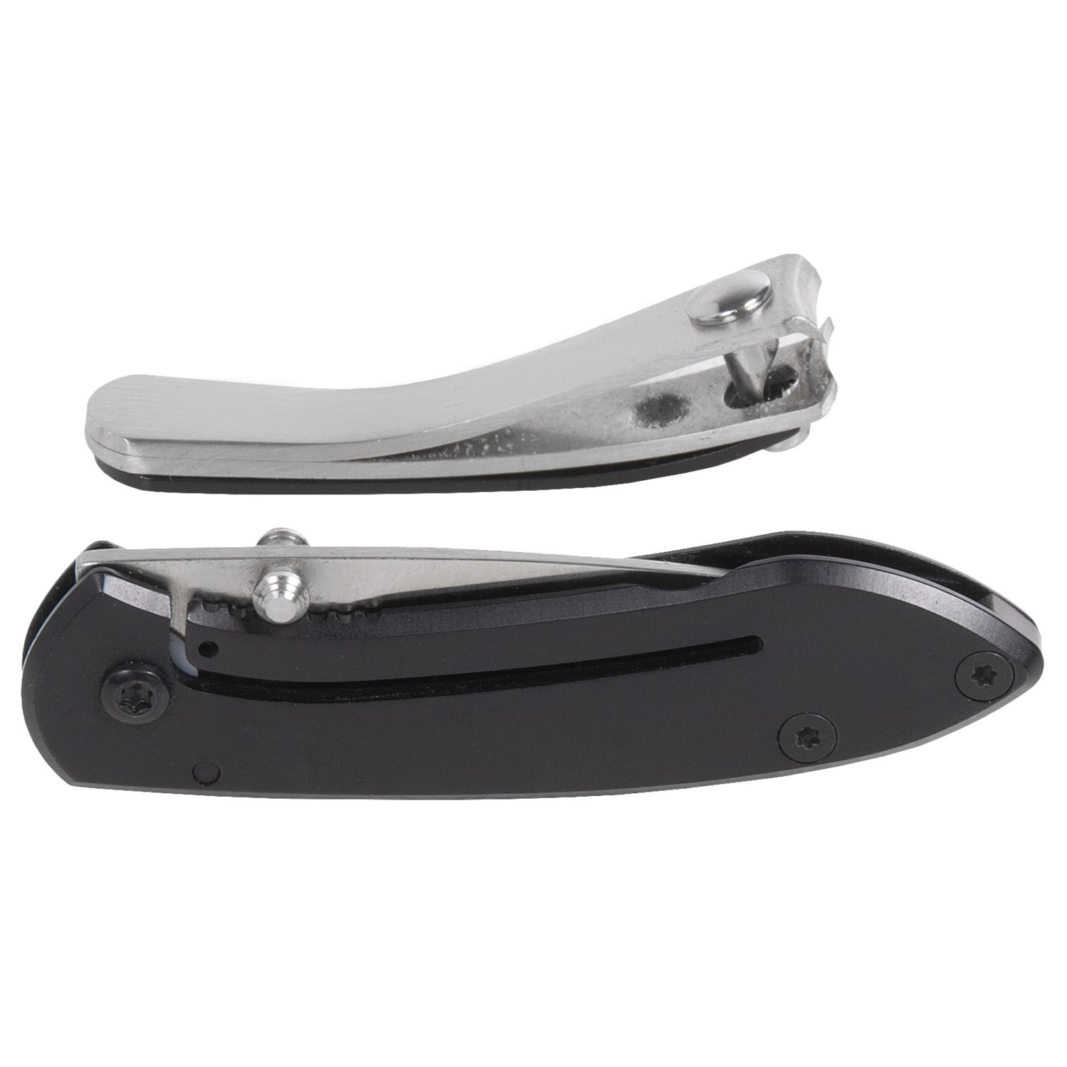 Buck Knives Folding Knife and Nail Clipper Set 2Piece, Stainless