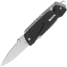 Buck Knives X-Tract Fin Multi-Tool - Straight-Edge, Rubber Handle in Black - Closeouts