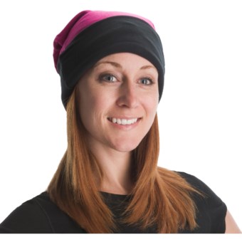 Buff Headwear Polar Buff  Gaiter - Reversible (For Men and Women) in Magenta/Black