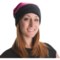 Buff Headwear Polar Buff  Gaiter - Reversible (For Men and Women) in Magenta/Black