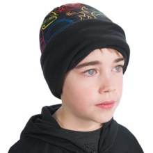 Buff Junior Polar Buff Neck Gaiter - Polartec® Fleece (For Boys and Girls) in Himan/Black - Closeouts