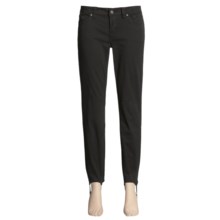 Buffalo Janet Stirrup Pants - Stretch Cotton, Tapered Leg (For Women) in Black - Closeouts