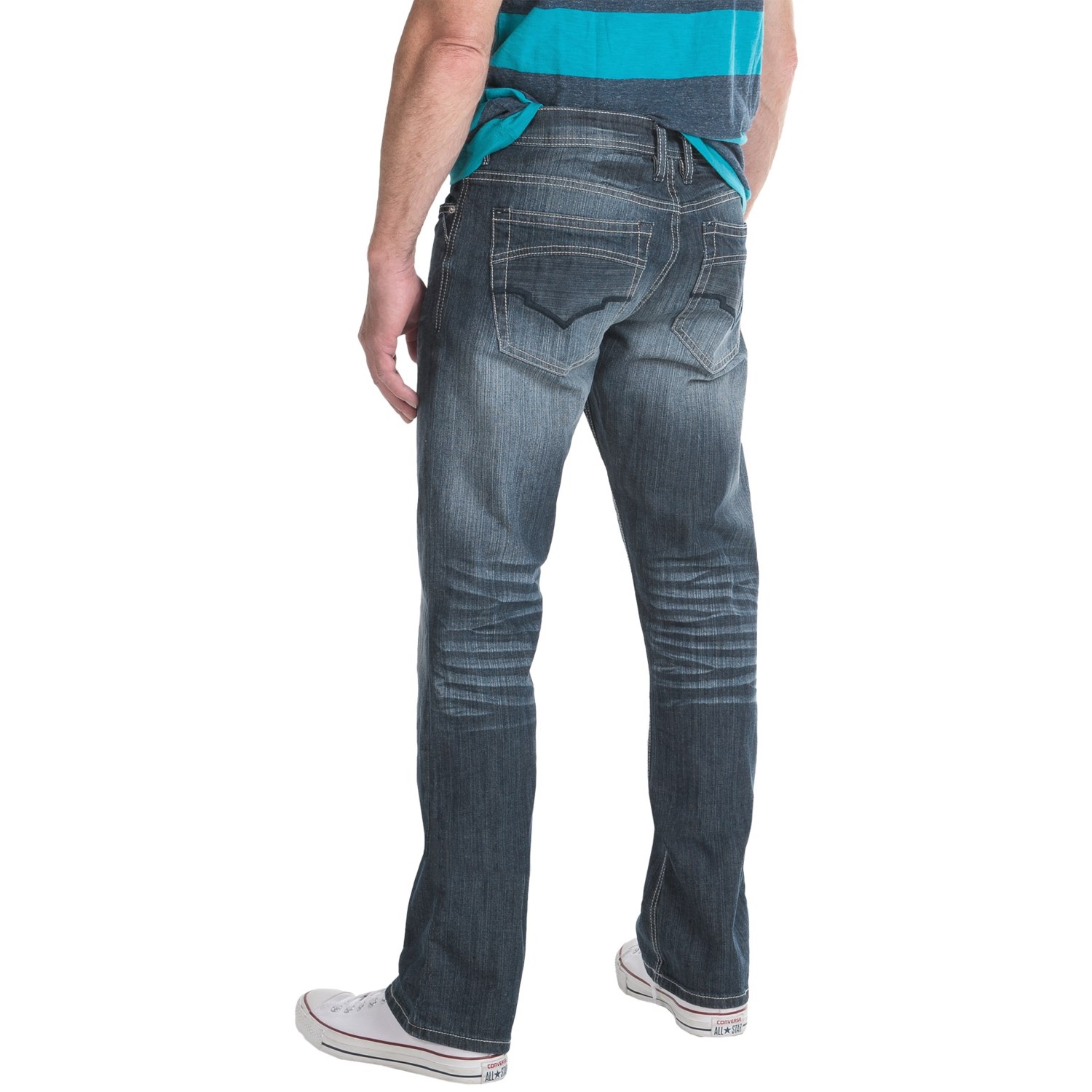 Buffalo KingX Basic Slim Bootcut Jeans (For Men) Save 63