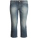 Buffalo Renee Stretch Denim Capri Pants - Low Rise (For Women)