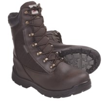 Built by Georgia Boot Gauge Boots - Waterproof, Insulated, 8” (For Men) in Brown - Closeouts