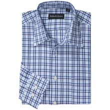 Bullock & Jones Baisden Plaid Shirt - Long Sleeve (For Men) in Light Blue - Closeouts