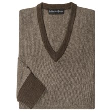Bullock & Jones Brian Sweater - Cashmere, V-Neck (For Men) in Brown - Closeouts