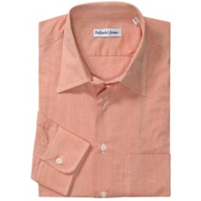 Bullock & Jones Cotton Chambray Shirt - Long Sleeve (For Men) in Melon - Closeouts