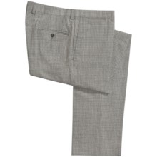 Bullock & Jones Plaid Pants - Wool (For Men) in Grey - Closeouts