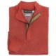 Bullock & Jones Wool-Cashmere Birdseye Sweater - Zip Neck (For Men)