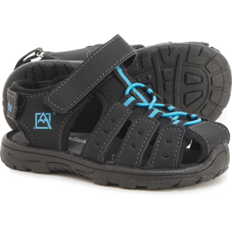 Avalanche Bump Sport Sandals (For Toddler Boys) - BLACK/BLUE (10T )