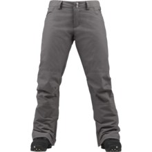 Burton 2012 Society Snow Pants - Insulated (For Women) in Heathers - Closeouts