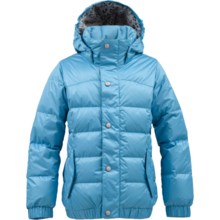 Burton Allure Puffy Down Snowboard Jacket - 550 Fill Power (For Girls) in Avatar - Closeouts