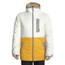 Burton Ante Up Puffy Jacket - Insulated (For Men) in Blotto Paper/Sunchoke/Iron Grey - Closeouts