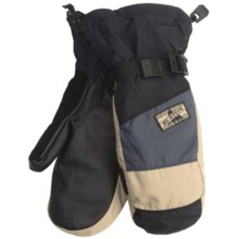 Burton Approach Mittens - Waterproof, 3-in-1 (For Men) in True Black/Burlap/Quarry - Closeouts