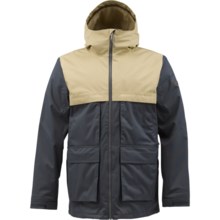 Burton Arctic Jacket - Insulated (For Men) in Quarry/Burlap - Closeouts