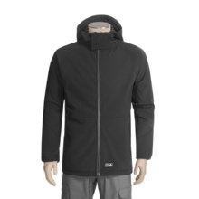 Burton Beacon Jacket - Soft Shell (For Men) in True Black - Closeouts