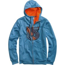 Burton Bonded DRYRIDE Thermex Hoodie Sweatshirt - Full Zip (For Men) in Bombay - Closeouts