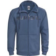 Burton Bonded Hooded Sweatshirt - Full Zip (For Men) in Team Blue - Closeouts