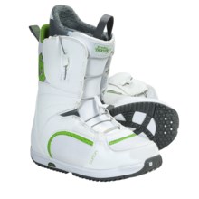 Burton Bootique Snowboard Boots (For Women) in White/Green - Closeouts