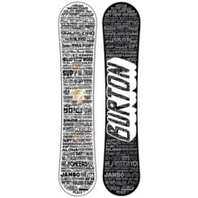 Burton Bullet Snowboard - Wide in 157 Graphic - Closeouts