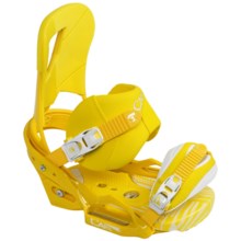 Burton Cartel EST Snowboard Bindings in Mustard/White - Closeouts
