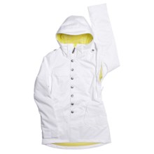 Burton Debbie Jacket - Insulated (For Juinior Girls) in Bright White - Closeouts