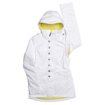 Burton Debbie Jacket - Insulated (For Juinior Girls) in Bright White