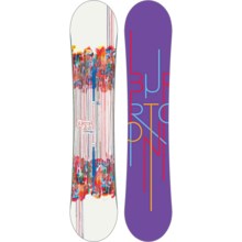 Burton Feelgood Flying V Snowboard (For Women) in Purple W/Graphics - Closeouts