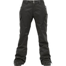 Burton Gloria Snow Pants - Waterproof (For Women) in True Black - Closeouts