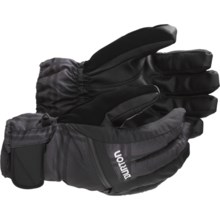 Burton Gore-Tex® Under Gloves - Waterproof, Insulated, 3-in-1 (For Men) in True Black/Ghost Plaid - Closeouts