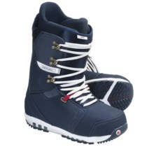Burton Hail Snowboard Boots (For Men) in Navy/White/Red - Closeouts