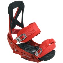 Burton Mission EST Snowboard Bindings in International Red - Closeouts