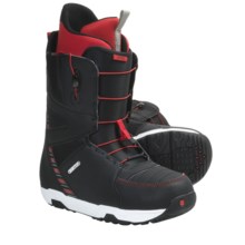 Burton Moto Snowboard Boots (For Men) in Black/White/Multi - Closeouts