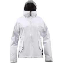 Burton Penelope Jacket - Insulated (For Women) in Bright White - Closeouts