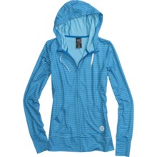 Burton Player Hoodie Sweatshirt - Full Zip (For Women) in Avatar - Closeouts