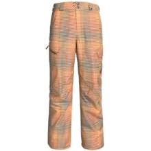 Burton Poacher Snow Pants - Waterproof, (For Men) in Bitters Gingham Fade - Closeouts