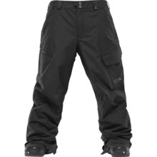 Burton Poacher Snow Pants - Waterproof, Insulated (For Men) in True Black - Closeouts