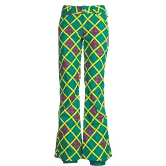Burton Shayla Snow Pants- Waterproof (For Junior Girls) in Prism Plaid