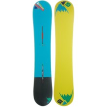 Burton Sherlock Snowboard in 163 Graphic/Yellow Bottom - Closeouts
